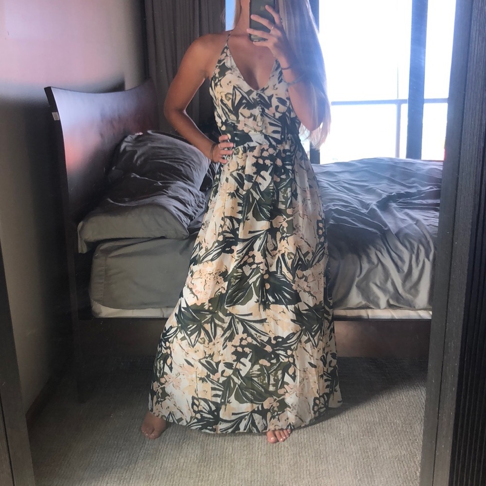 Floral gown